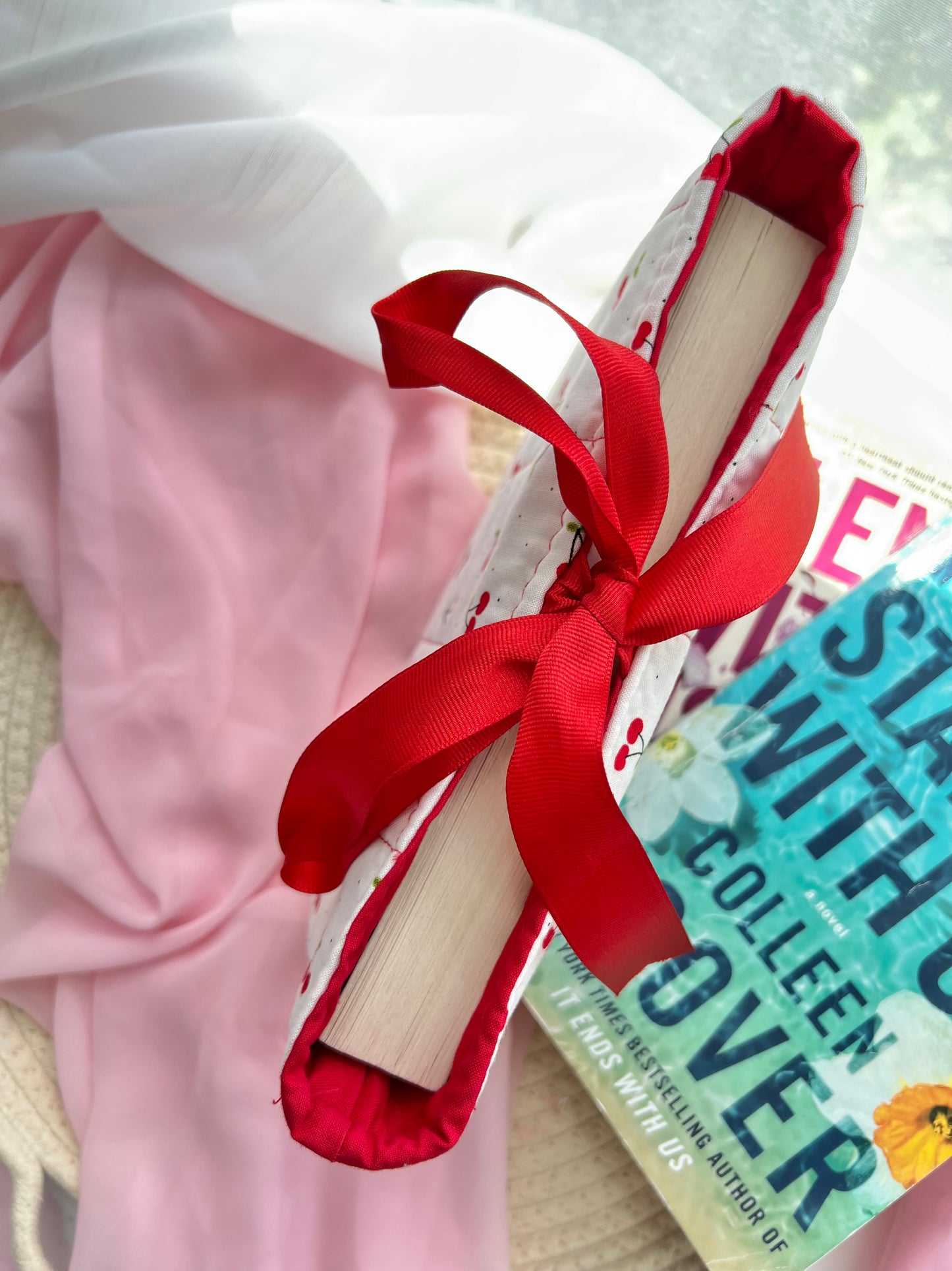 CHERRIES BOOK SLEEVE
