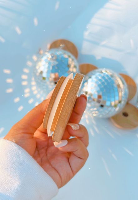 Bamboo Can Glass Lid